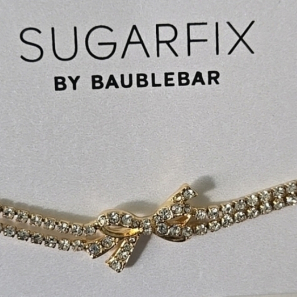 BAUBLEBAR GOLD BOW BRACELET